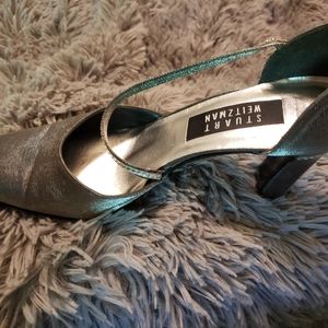 Sliver Stuart Weitzman Heel